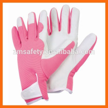 Women Slim-fit Work Glove/Ladies Leather Garden Glove